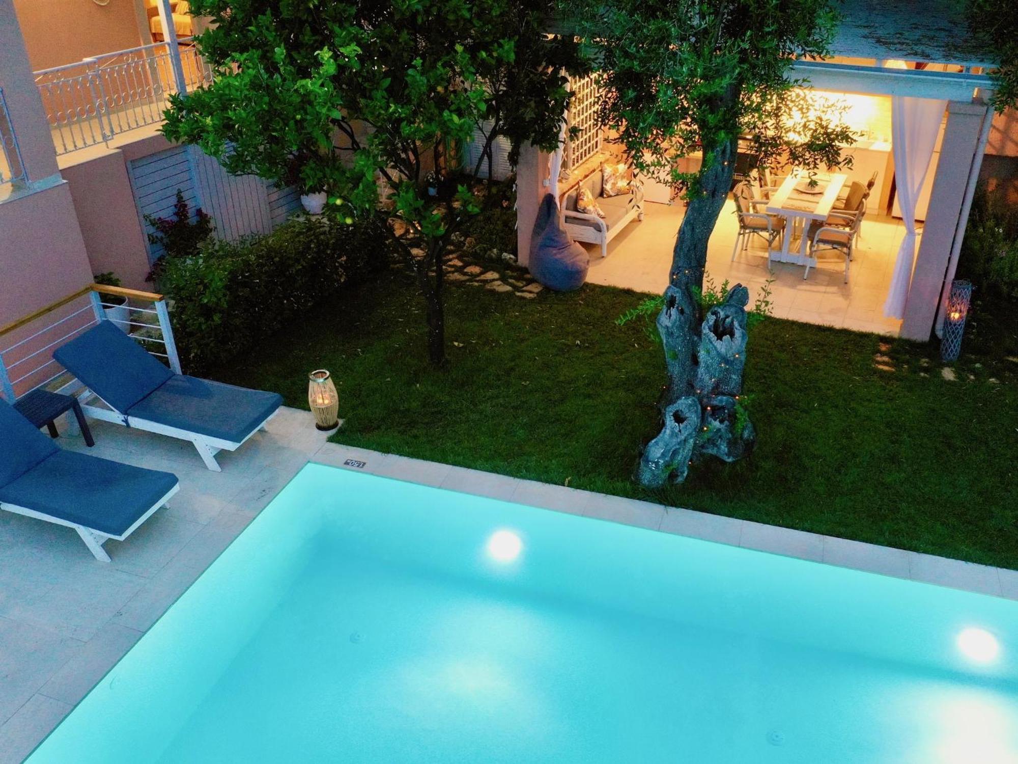 Villa Evmaria With Private Swimming Pool Spartylas Exterior photo